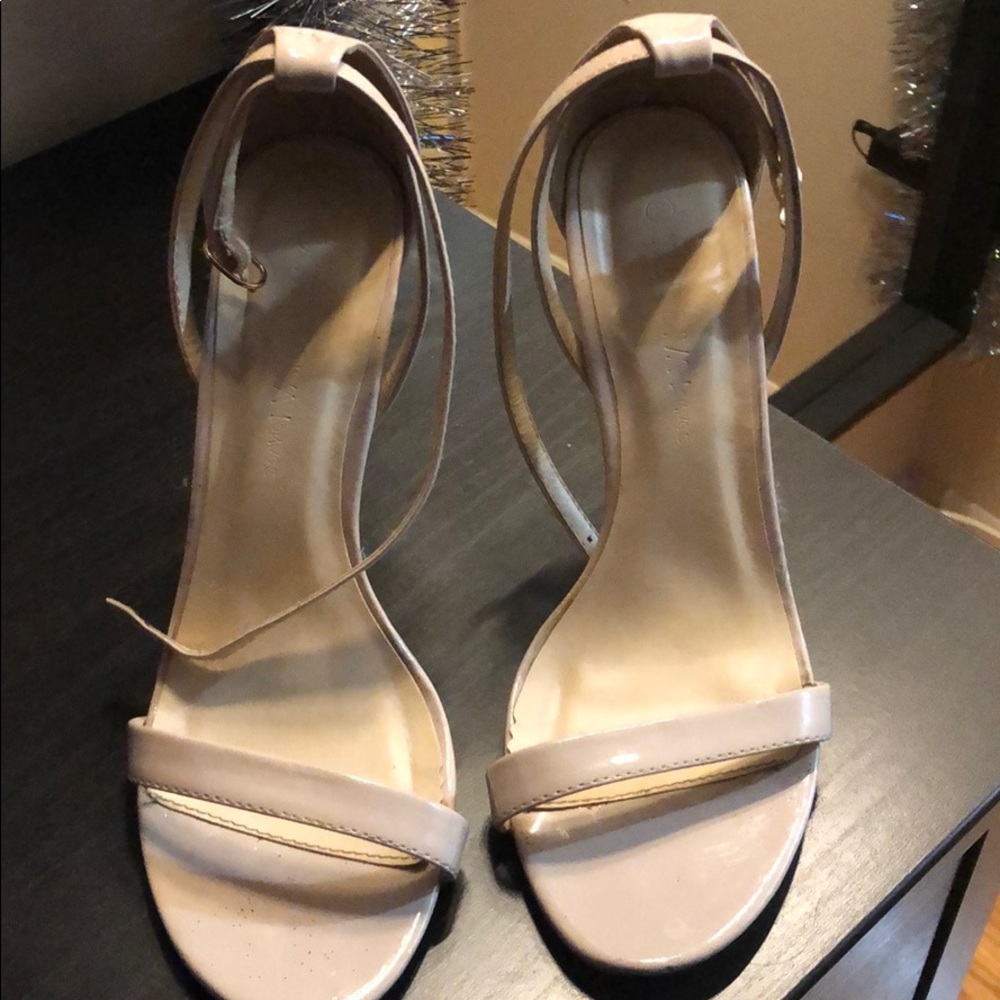 Nude Strappy Heels 👠✨